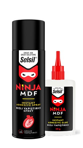 SELSİL NİNJA MDF HIZLI YAPIŞTIRICI 200ML + 50GR.